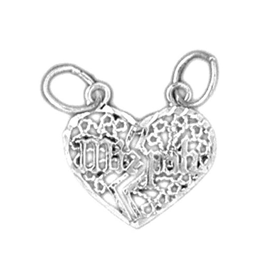 Sterling Silver Mizpah Pendant