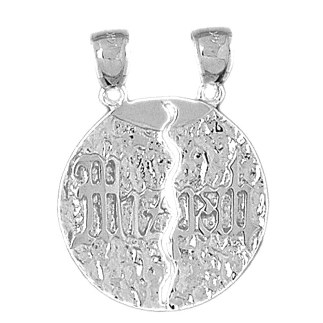 Sterling Silver Mizpah Pendant