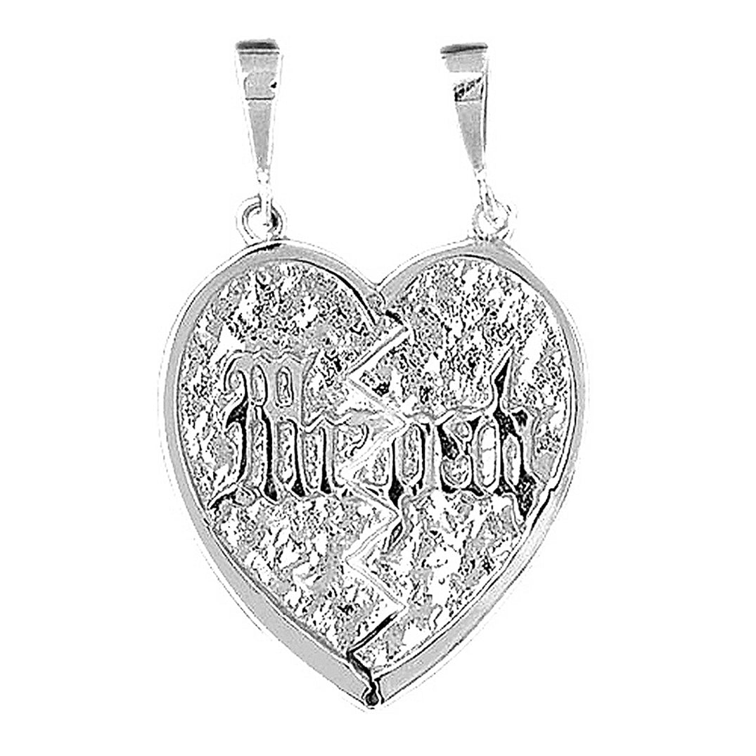 Sterling Silver Mizpah Pendant