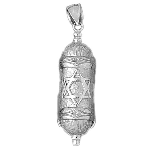 Sterling Silver Scroll Pendant