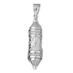 Sterling Silver Scroll Pendant