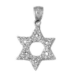 Sterling Silver Star Of David Pendant