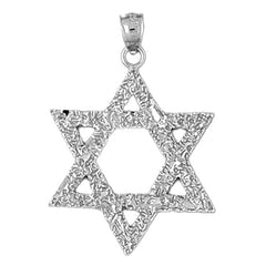 Sterling Silver Star Of David Pendant