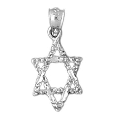 Sterling Silver Star Of David Pendant