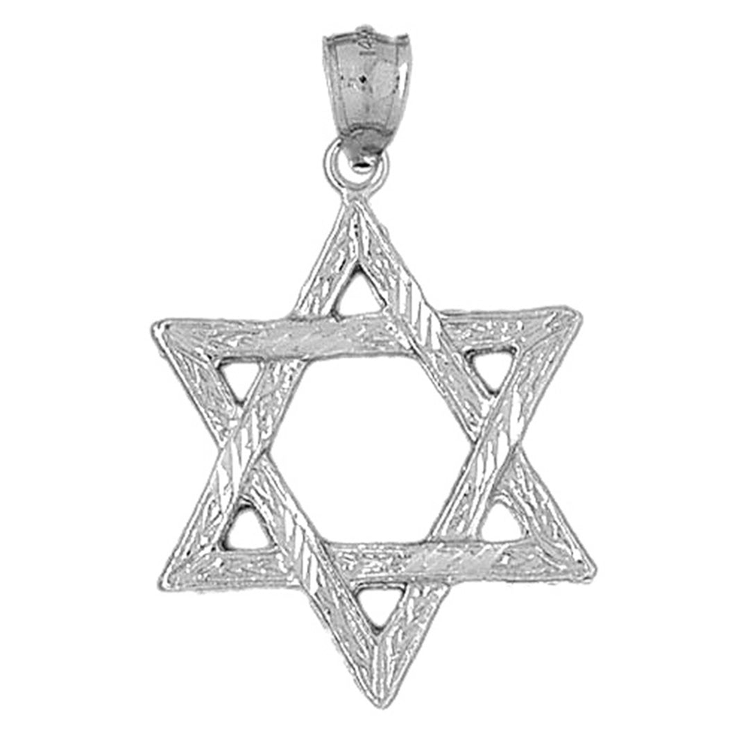 Sterling Silver Star Of David Pendant