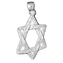 Sterling Silver Star Of David Pendant