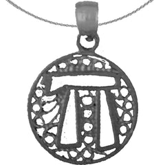 Anhänger Davidstern aus Sterlingsilber (rhodiniert oder gelbvergoldet)