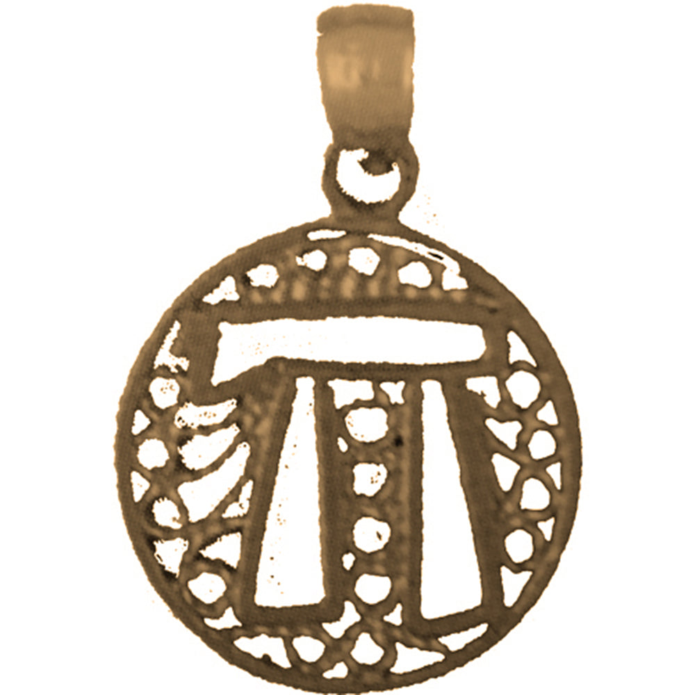 Yellow Gold-plated Silver Star Of David Pendant