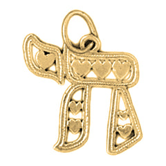Yellow Gold-plated Silver Star Of David Pendant