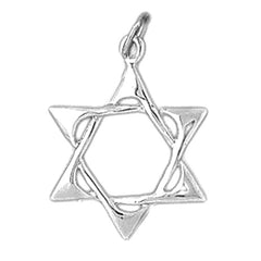 Sterling Silver Star Of David Pendant