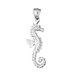 Sterling Silver Seahorse Pendant
