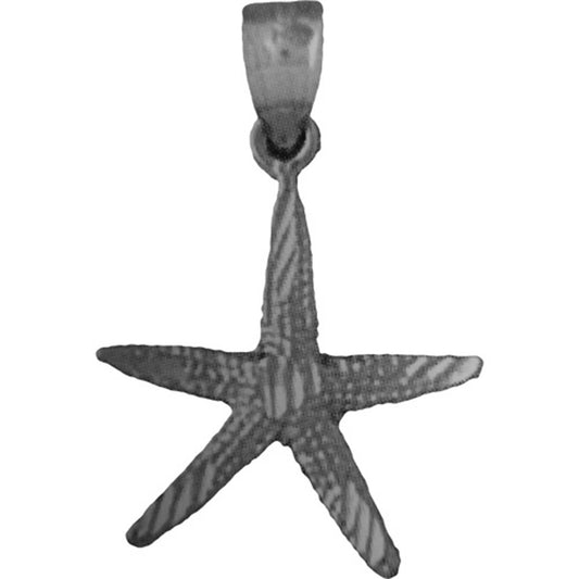 Sterling Silver Starfish Pendant