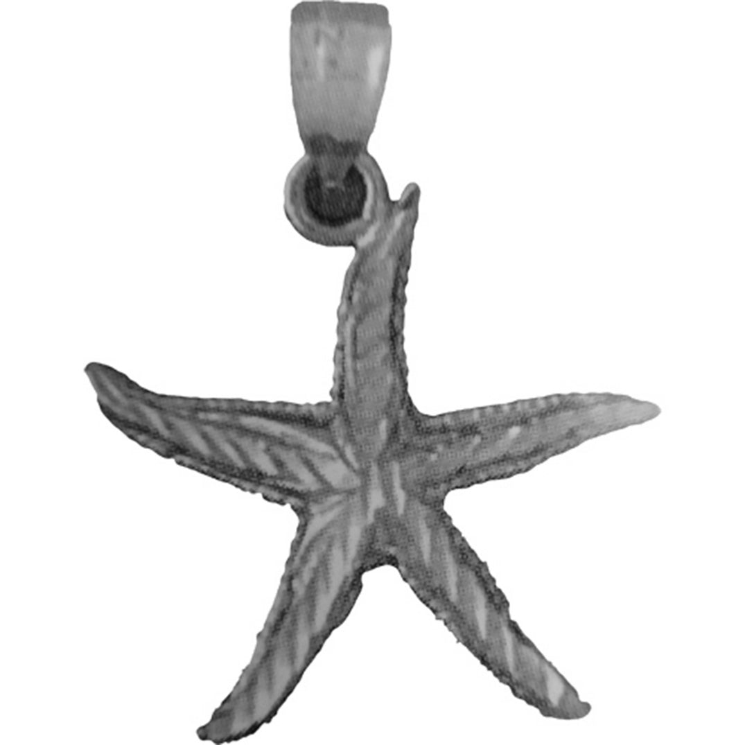 Sterling Silver Starfish Pendant