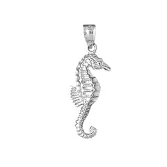 Sterling Silver Seahorse Pendant