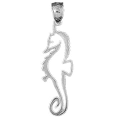 Sterling Silver Seahorse Pendant