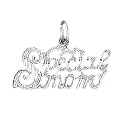 Sterling Silver Special Mom Pendant