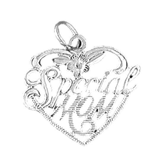 Sterling Silver Special Mom Pendant