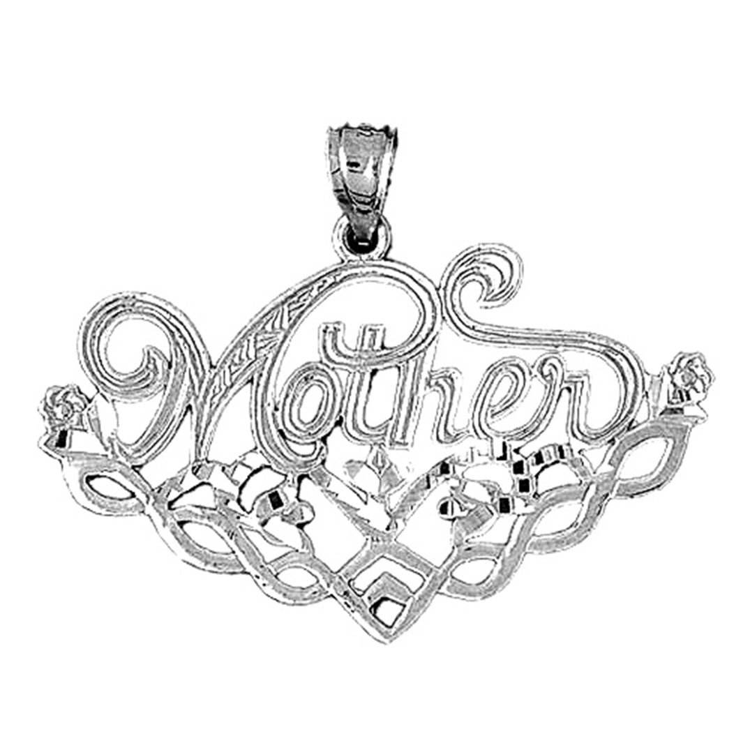 Sterling Silver Mother Pendant