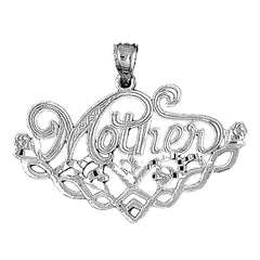 Sterling Silver Mother Pendant