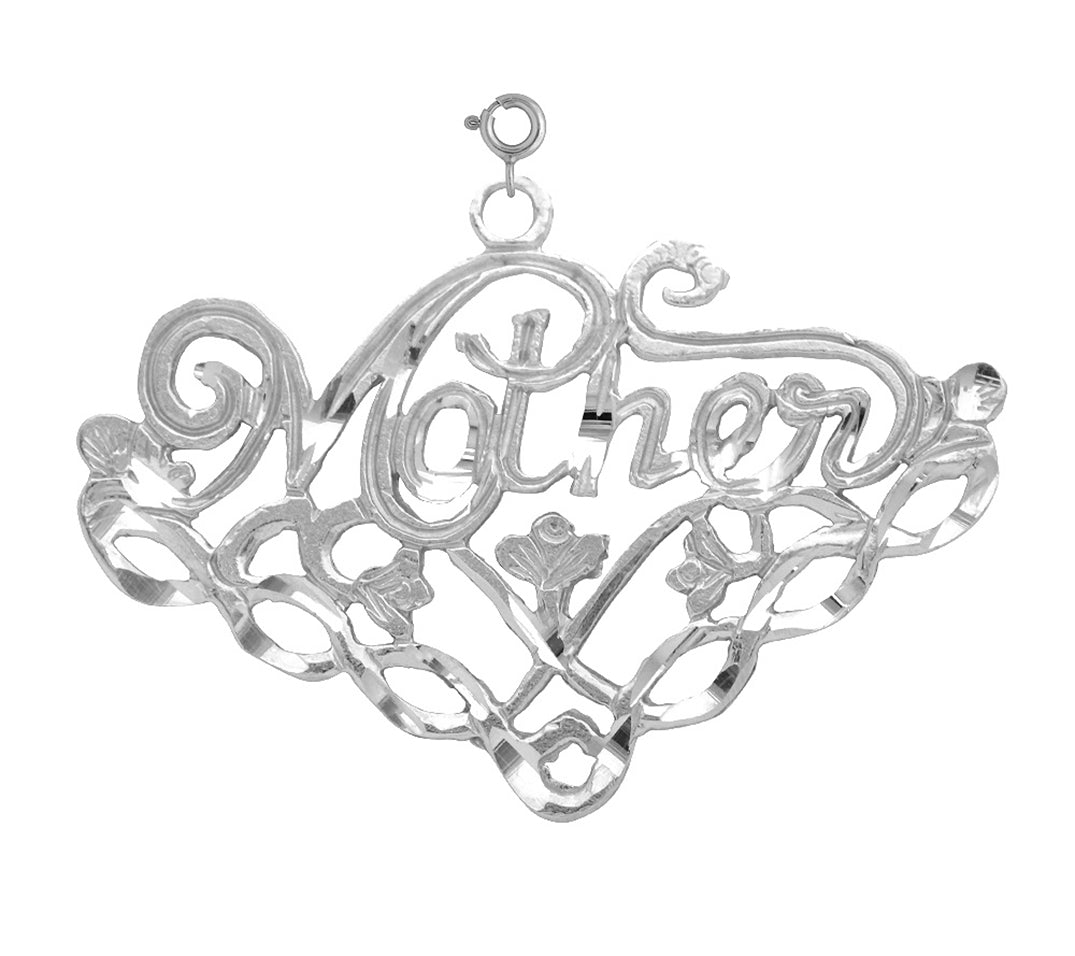 Sterling Silver Mother Pendant
