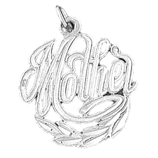 Sterling Silver Mother Pendant