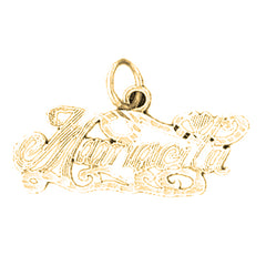 Yellow Gold-plated Silver Mamacita Pendant