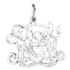 Sterling Silver Sweet Mom Pendant