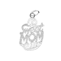 Sterling Silver Sweet Mom Pendant