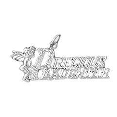 Sterling Silver Precious Daughter Pendant