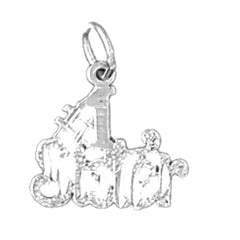 Sterling Silver #1 Sister Pendant
