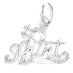 Sterling Silver #1 Aunt Pendant