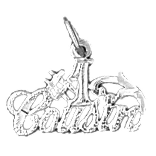 Sterling Silver #1 Cousin Pendant