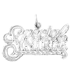 Sterling Silver Special Niece Pendant