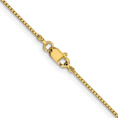 14K Yellow Gold 0.95mm Box Chain