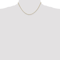 14K Yellow Gold 0.95mm Box Chain