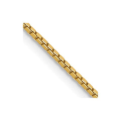 14K Yellow Gold 1.05mm Box Chain