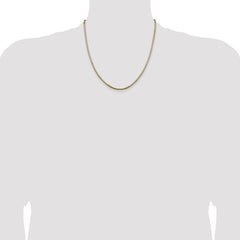 14K Yellow Gold 2.5mm Box Chain