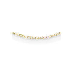 14K Yellow Gold 1mm Cable Chain