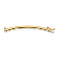 14K Yellow Gold 3mm Omega Extender 2in Extender Chain