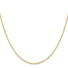 14K Yellow Gold 1.10mm Singapore Chain