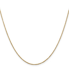 14K Yellow Gold 0.70mm Ropa Chain