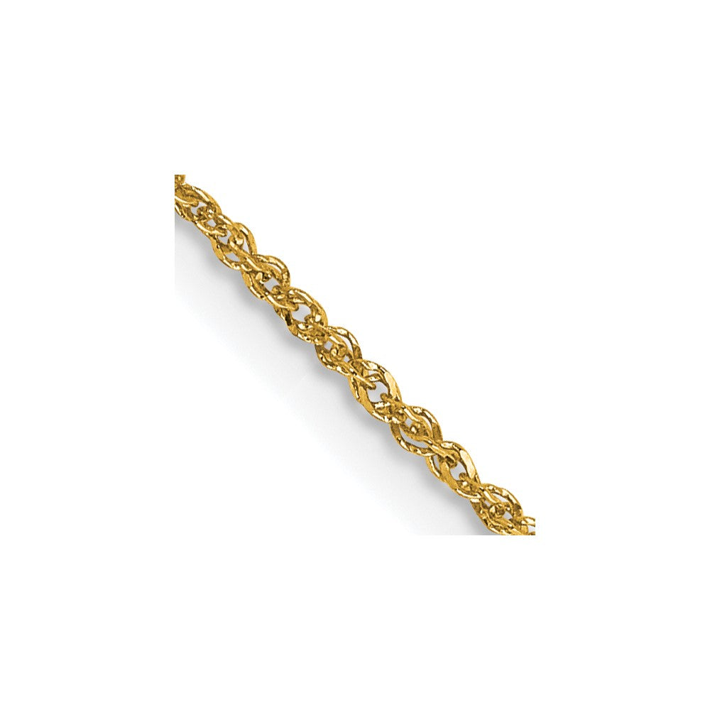 14K Yellow Gold 1.1mm Ropa Chain