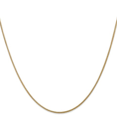 14K Yellow Gold 1.6mm Round Snake Chain
