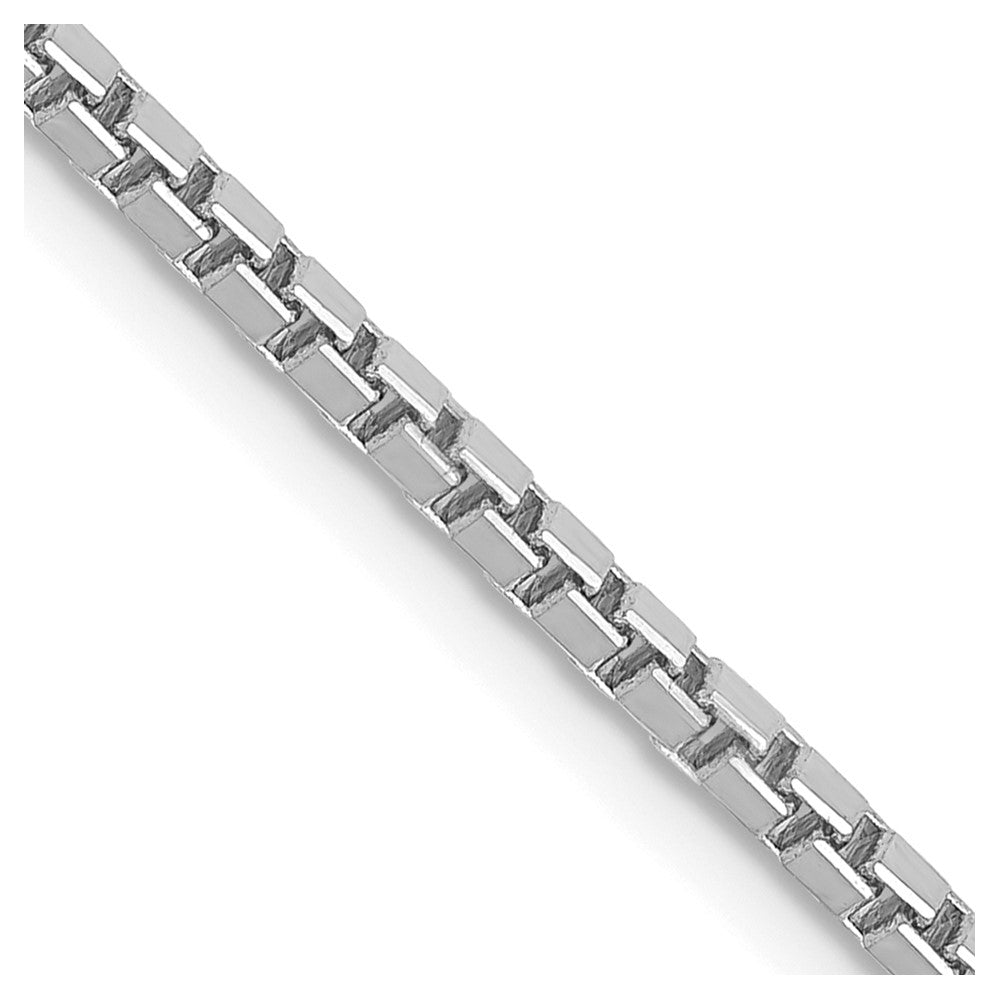 14K White Gold 1.9mm Box Chain