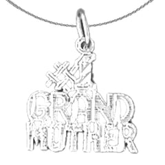 14K or 18K Gold #1 Grand Mother Pendant