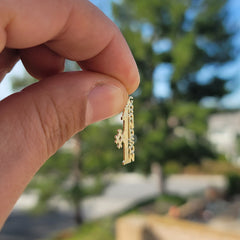 14K or 18K Gold #1 Grandson Pendant