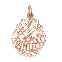 14K or 18K Gold #1 Grandma Pendant