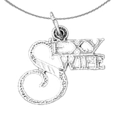 14K or 18K Gold Sexy Wife Pendant