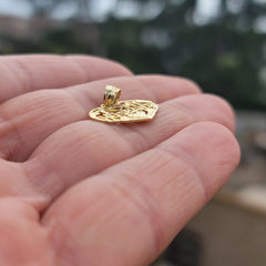 14K or 18K Gold I Love My Husband Pendant