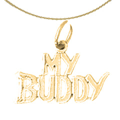 Anhänger „My Buddy“ aus 14 Karat oder 18 Karat Gold